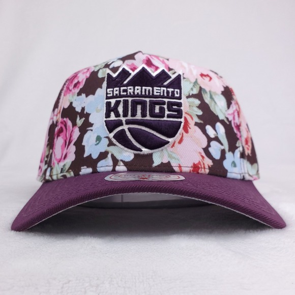 Sacramento Kings Mitchell & Ness Pro Fit Snapback Hat Cap Valentines Day NWT - Picture 2 of 8
